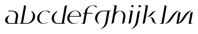 Ancora Bold Italic Font LOWERCASE