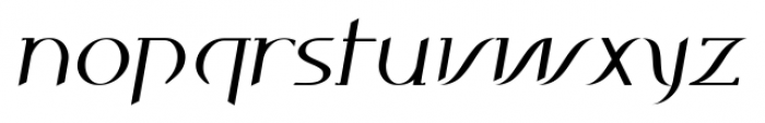 Ancora Bold Italic Font LOWERCASE