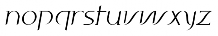 Ancora Italic Font LOWERCASE