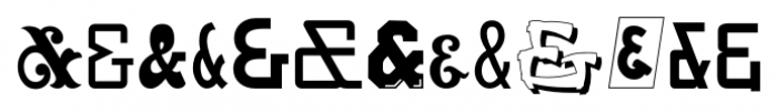 And So Forth JNL Regular Font LOWERCASE
