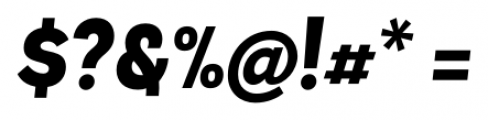 Andes Italic Black Font OTHER CHARS