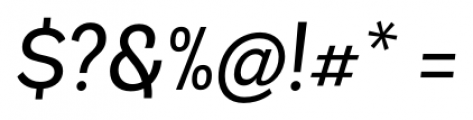 Andes Italic Regular Font OTHER CHARS