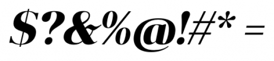 Anglecia Pro Display Bold Italic Font OTHER CHARS