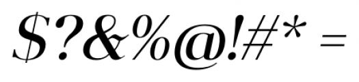 Anglecia Pro Display Italic Font OTHER CHARS