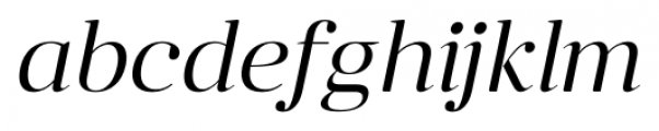 Anglecia Pro Display Light Italic Font LOWERCASE