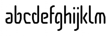 Angleface Condensed Bold Font LOWERCASE
