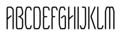 Angleface Condensed Light Font UPPERCASE