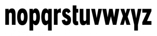 Angostura Black Font LOWERCASE