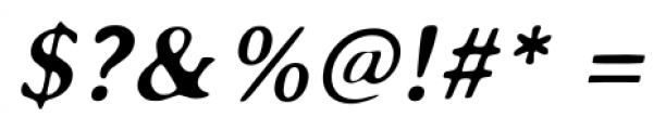 Annexxus Italic Font OTHER CHARS