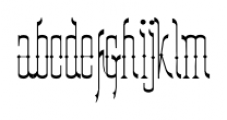 Antiquariaat Regular Font LOWERCASE