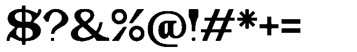 An Corp Font OTHER CHARS