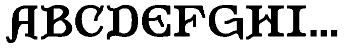 An Corp Font UPPERCASE
