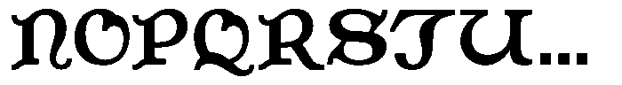 An Corp Font UPPERCASE