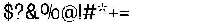 Ana Diego Regular Font OTHER CHARS