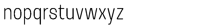 Ana Diego Rounded Extra Light Font LOWERCASE