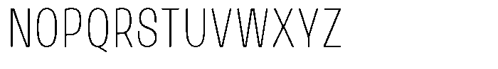 Ana Diego Rounded Thin Font UPPERCASE