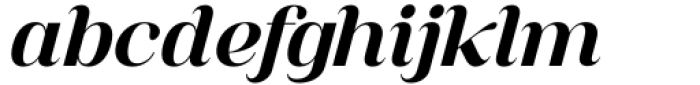 Anabae Bold Italic Font LOWERCASE