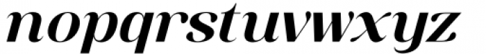 Anabae Bold Italic Font LOWERCASE