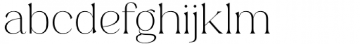 Anabae Light Font LOWERCASE