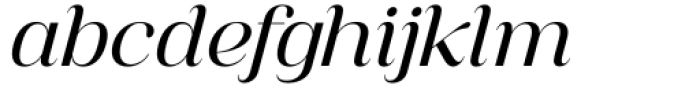 Anabae Medium Italic Font LOWERCASE