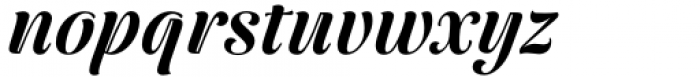 Anabella Italic Font LOWERCASE