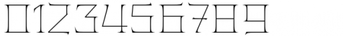 Anachak Thin Font OTHER CHARS
