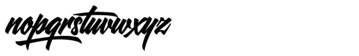 Anaconda Wildstyle Bold Font LOWERCASE