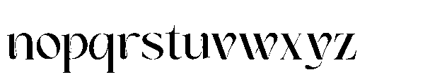 Anajem Serif Regular Font LOWERCASE
