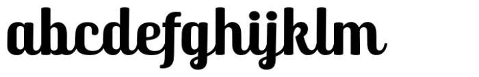 Analisa Regular Font LOWERCASE