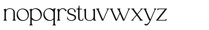 Analogi Serif Bold Font LOWERCASE