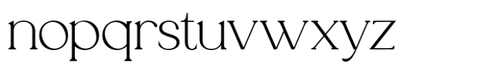 Analogi Serif Semi Bold Font LOWERCASE