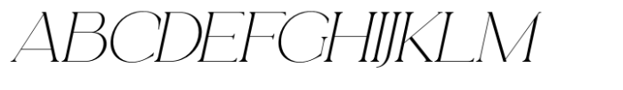 Analogi Serif Slanted Font UPPERCASE