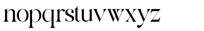 Analogist Font LOWERCASE