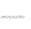 Analogous Script Font UPPERCASE