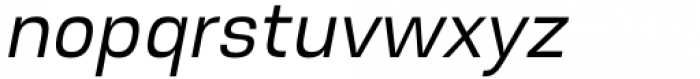 Anant Grotesk Regular Italic Font LOWERCASE