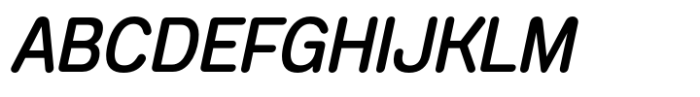 Anantason Mon Condensed Medium Italic Font UPPERCASE