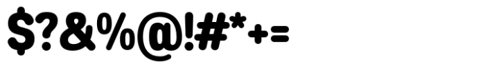 Anantason Mon Extra Condensed Extra Bold Font OTHER CHARS