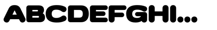 Anantason Mon Extra Expanded Black Font UPPERCASE