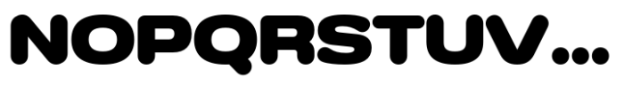 Anantason Mon Extra Expanded Black Font UPPERCASE