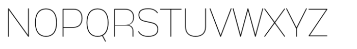 Anantason Mon Thin Font UPPERCASE