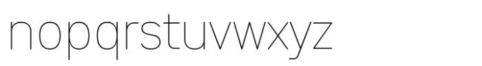 Anantason Mon Thin Font LOWERCASE