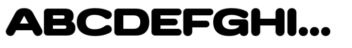Anantason Mon Ultra Expanded Extra Bold Font UPPERCASE