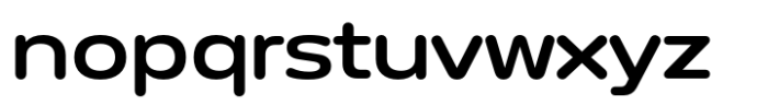 Anantason Mon Ultra Expanded Medium Font LOWERCASE
