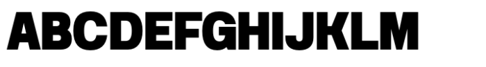 Anantason Reno Condensed Black Font UPPERCASE