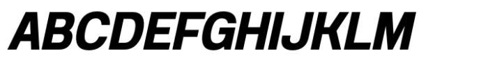 Anantason Reno Condensed Bold Italic Font UPPERCASE