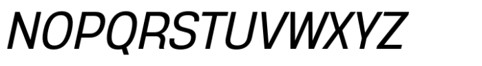 Anantason Reno Condensed Italic Font UPPERCASE
