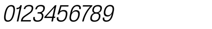 Anantason Reno Condensed Light Italic Font OTHER CHARS