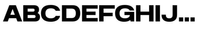 Anantason Reno Expanded Bold Font UPPERCASE