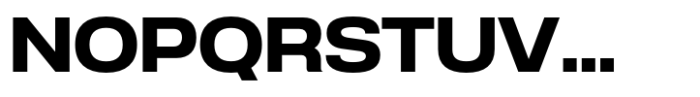 Anantason Reno Expanded Bold Font UPPERCASE