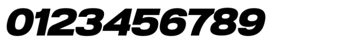 Anantason Reno Expanded Extra Bold Italic Font OTHER CHARS